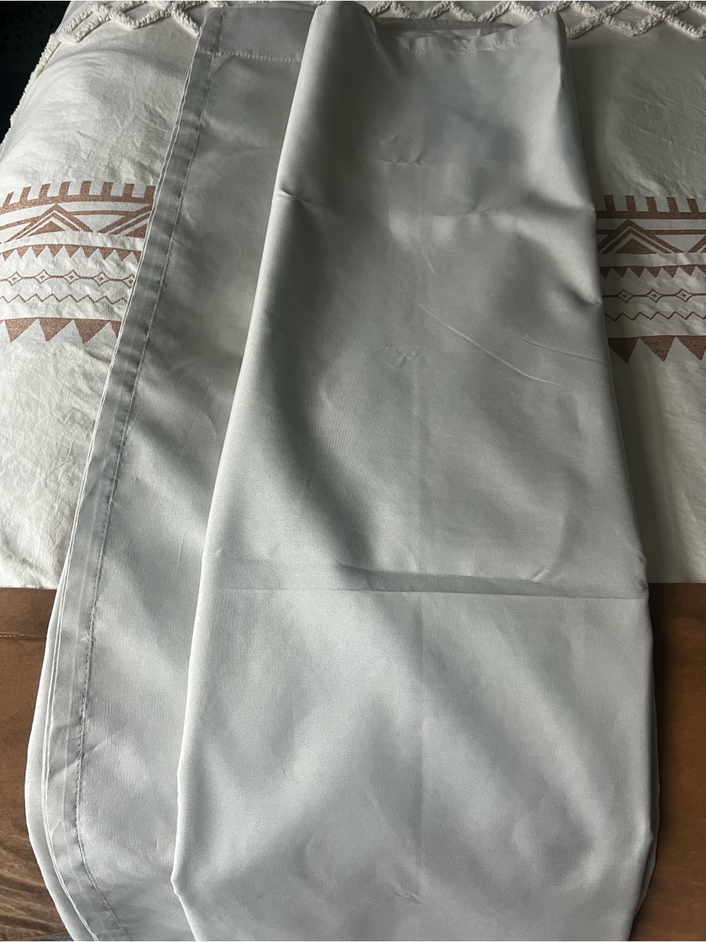 Umbra Beige Blackout Curtain Panel